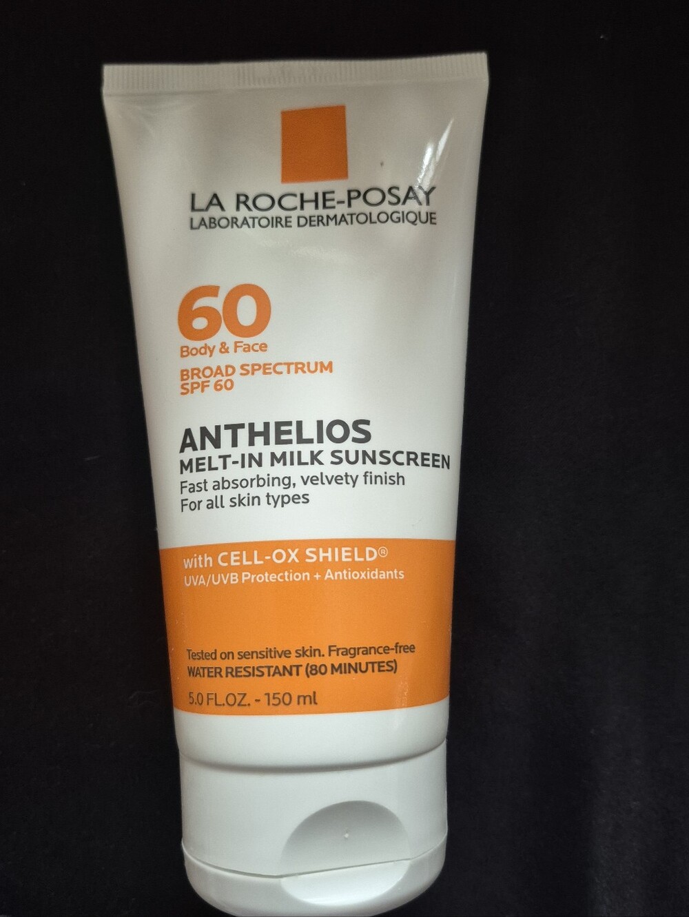 La Roche-Posay Anthelios Melt-In Milk Sunscreen SPF 60 — White & Orange